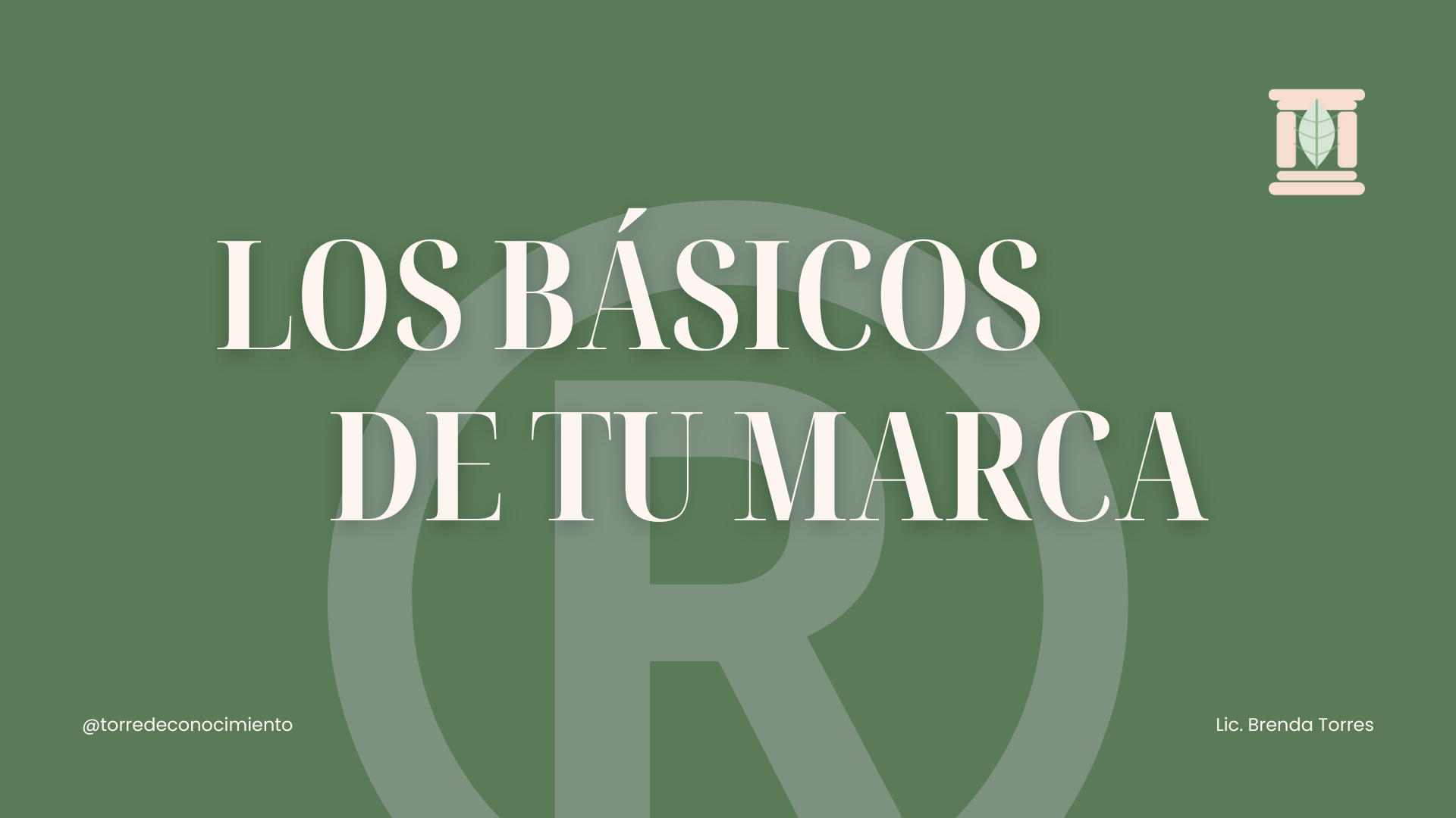 Lámina 1 — Qué es una marca